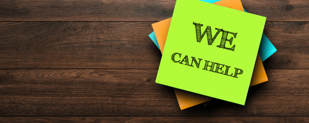 grünes Post-It mit dem Schriftzug 